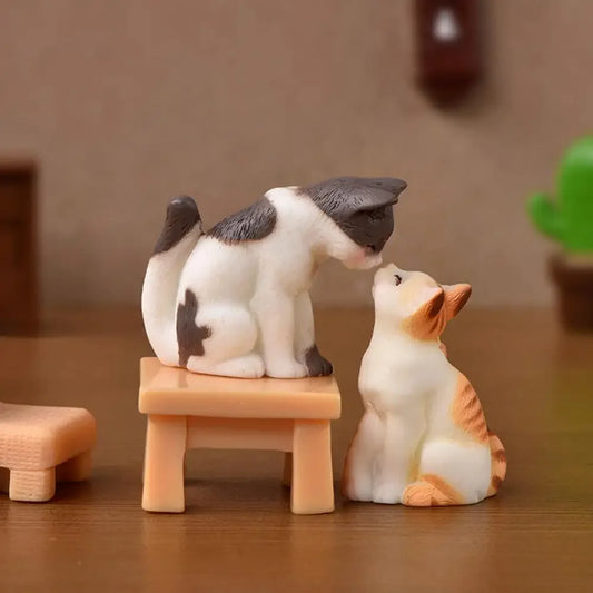 Whisker Wonderland Mini Cat Figurine