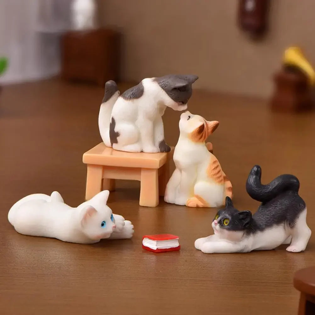 Whisker Wonderland Mini Cat Figurine