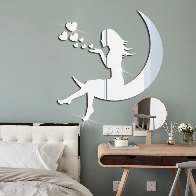 Lunar Dream Acrylic Wall Decals